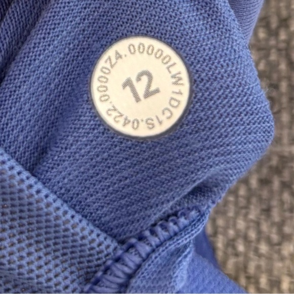 Lululemon Invigorate Training Tank Top Size 12 In Wild Indigo - Picture 5 of 5